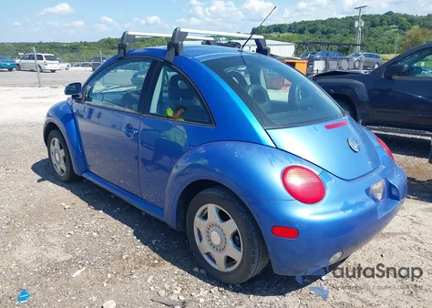 2000 Volkswagen New Beetle Gls Tdi из США, поврежденный, VIN 3VWCF21C4YM427204